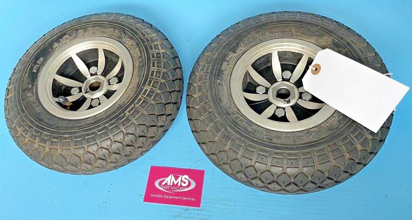 Freerider Mayfair 8 Deluxe Mobility Scooter Rear Wheels & Tubed Tyres