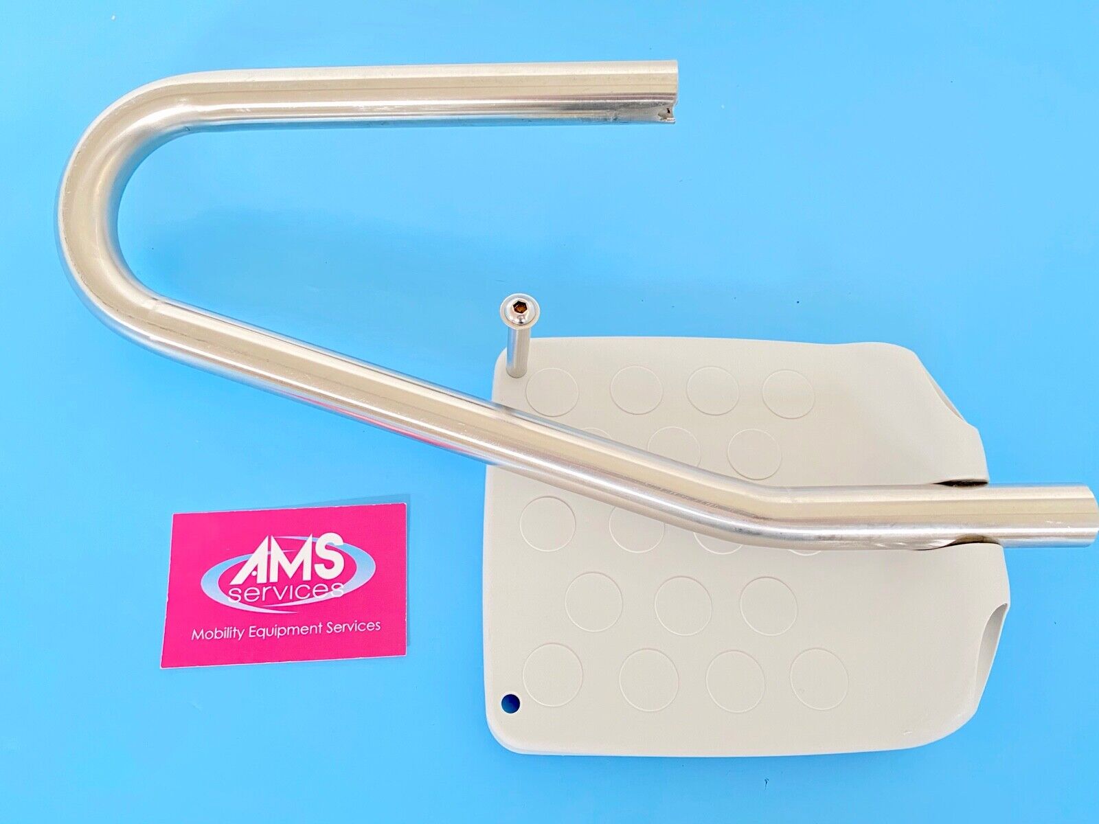 Aquatec Ocean VIP Shower / Commode Chair Left Footrest Parts B AMS