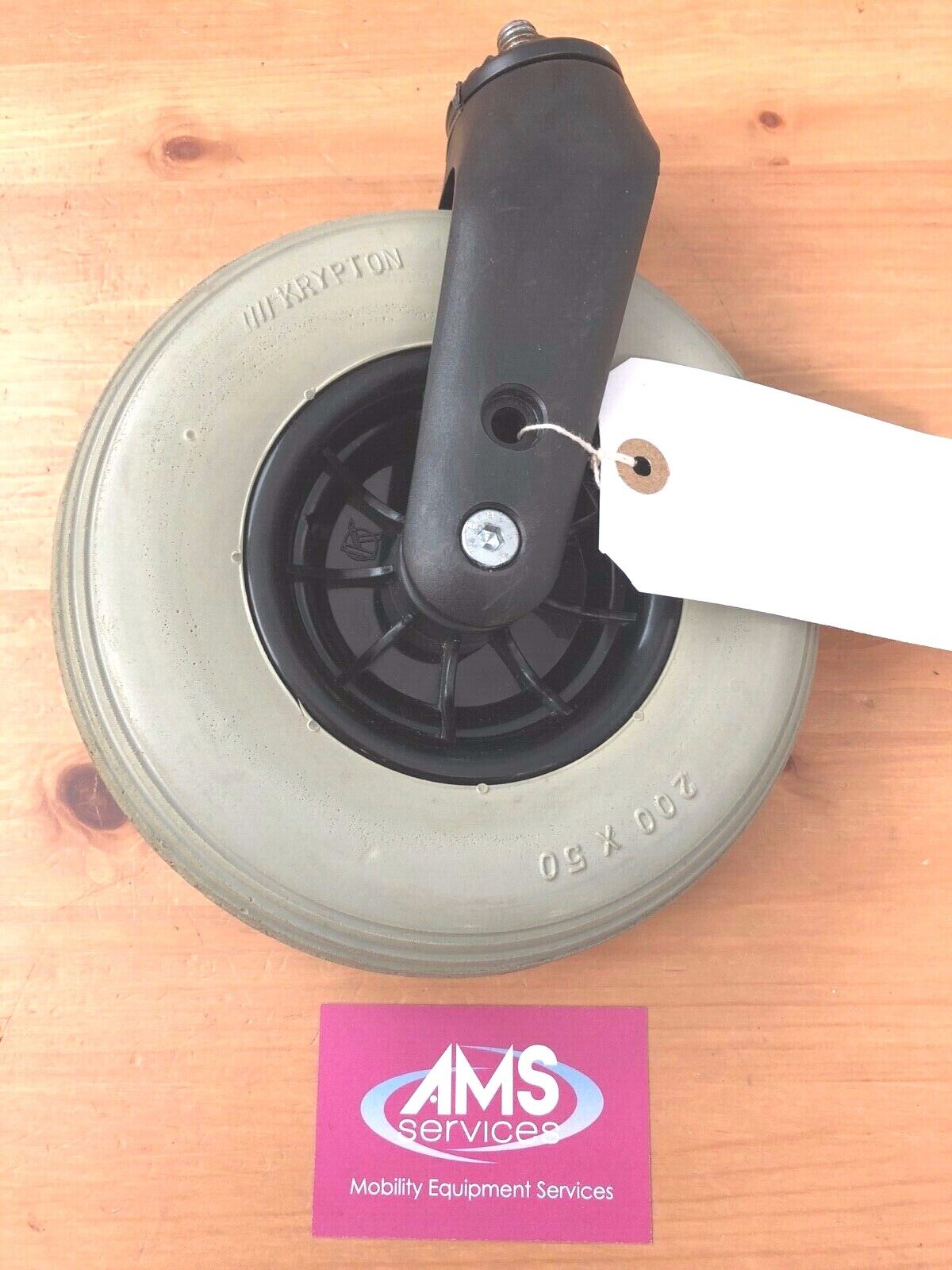 Vermeien Jazz Transit Wheelchair Complete Front Wheel / Caster & Fork