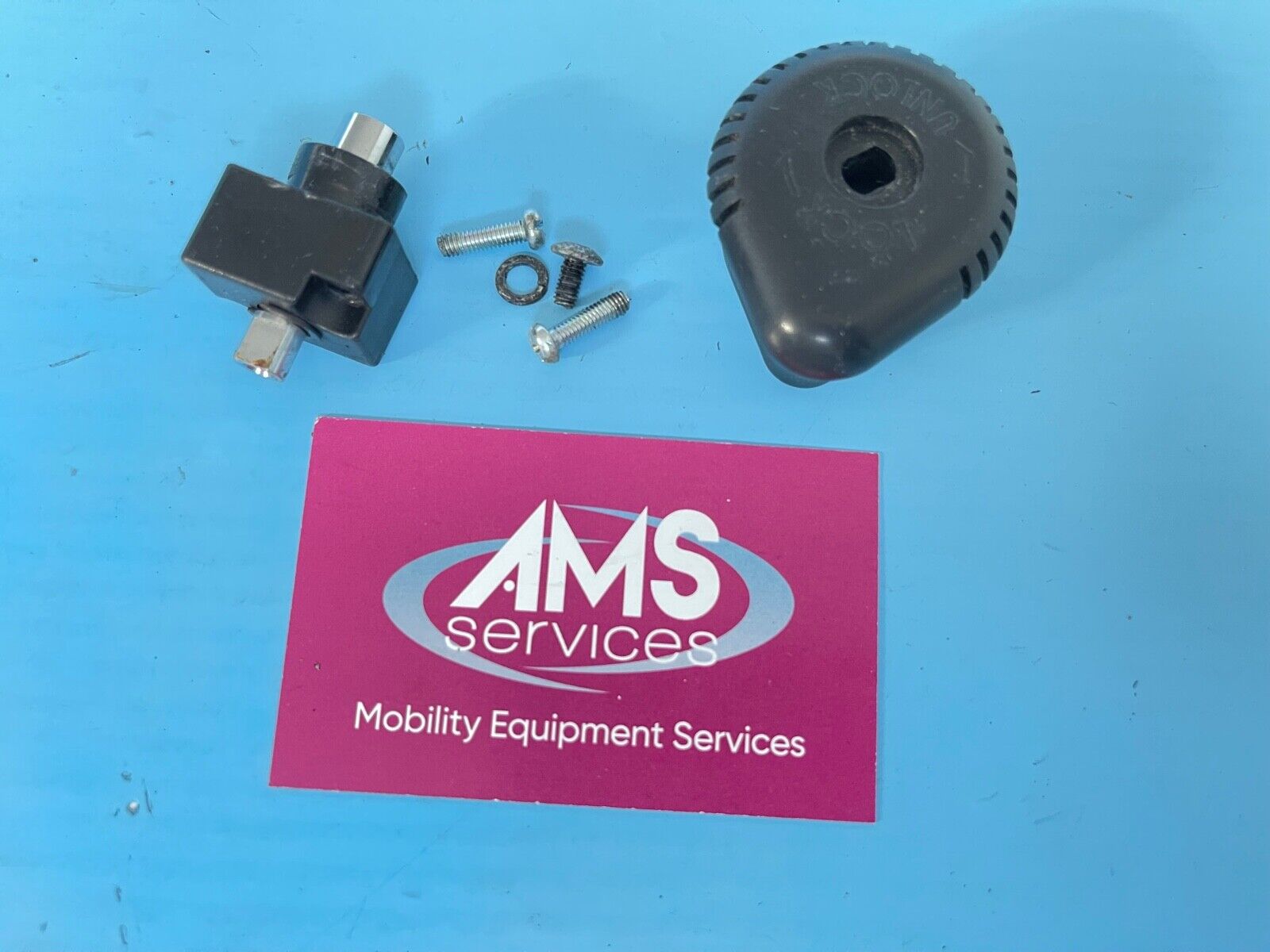 Rascal Veo X Mobility Scooter Tiller / Steering Lock Assembly Parts AMS
