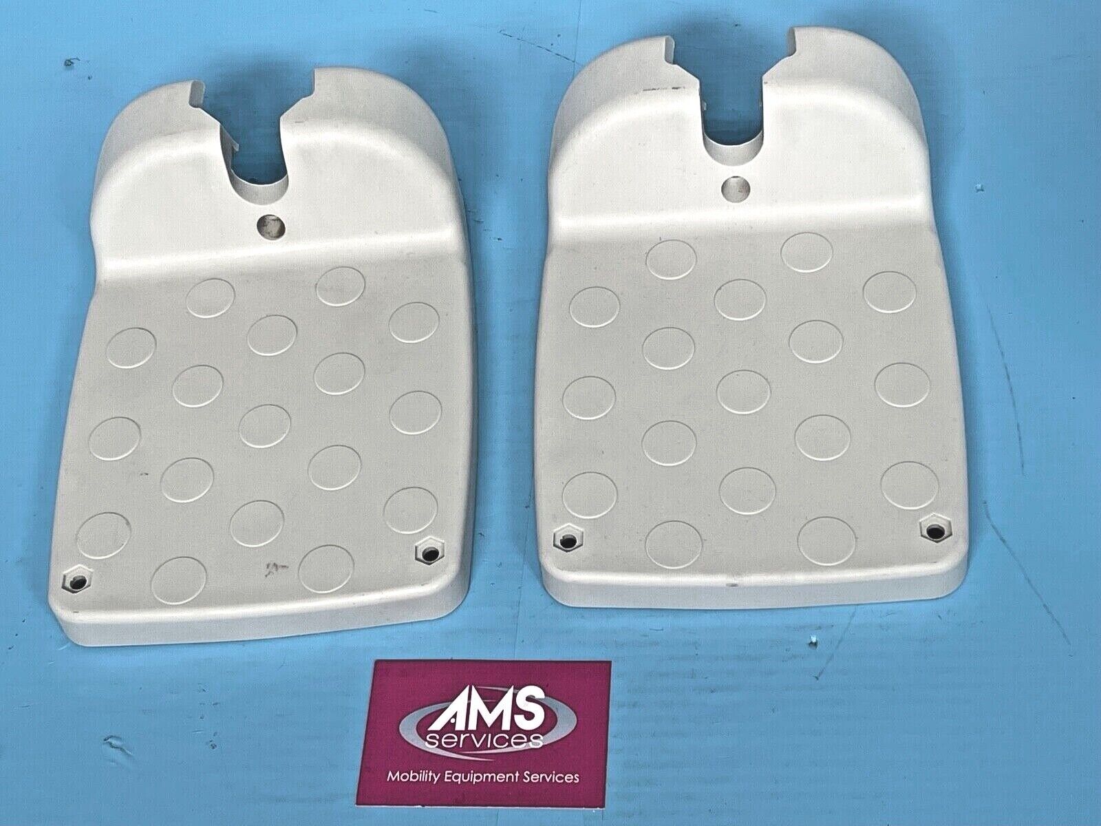 Pair of Aquatec Ocean VIP Shower / Commode Chair Footrest Foot Plates