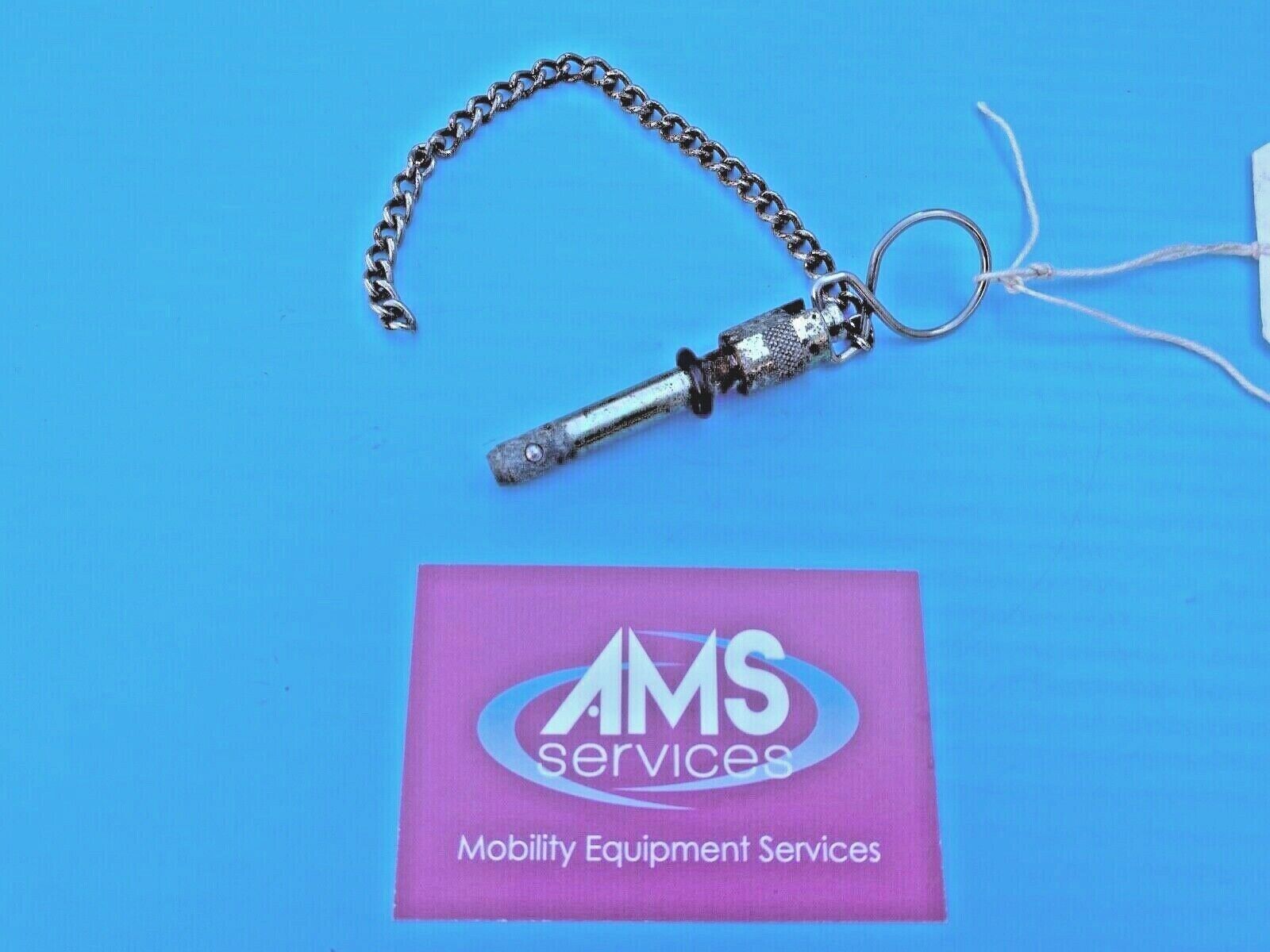 Shoprider Sovereign 4 Mobility Scooter Chassis Quick Release Pin Parts A AMS