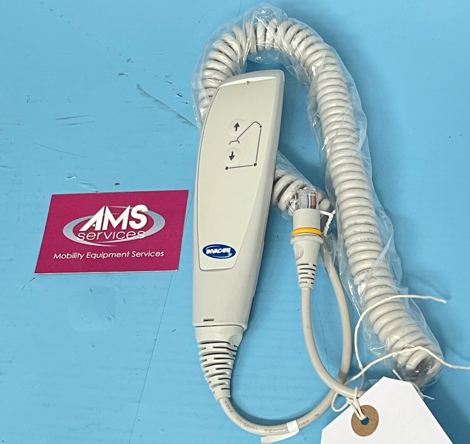 Invacare Birdie Hoist 2 Function Handset, Telephone Type End Parts AMS