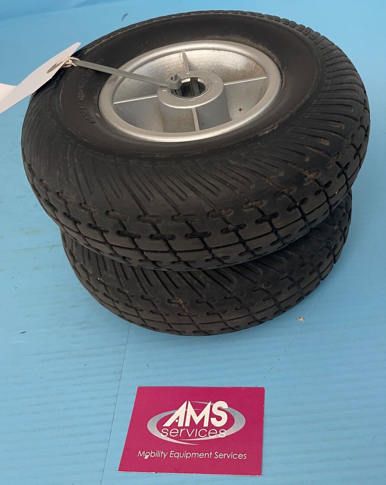 Pride Go Go Elite Traveller Plus Mobility Scooter Rear Wheels & Solid