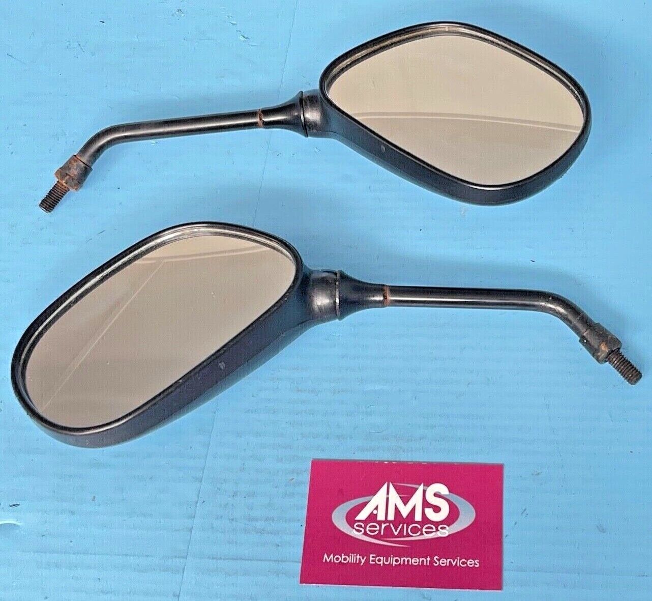 Pair of Van Os Excel Galaxy 2 Mobility Scooter Rear View Mirrors
