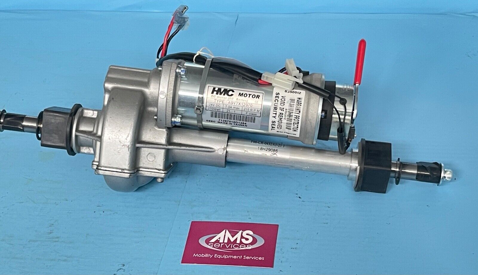 TGA Minimo Plus Folding Mobility Scooter Rear Axle, Motor, Gearbox & Park Brake AMS