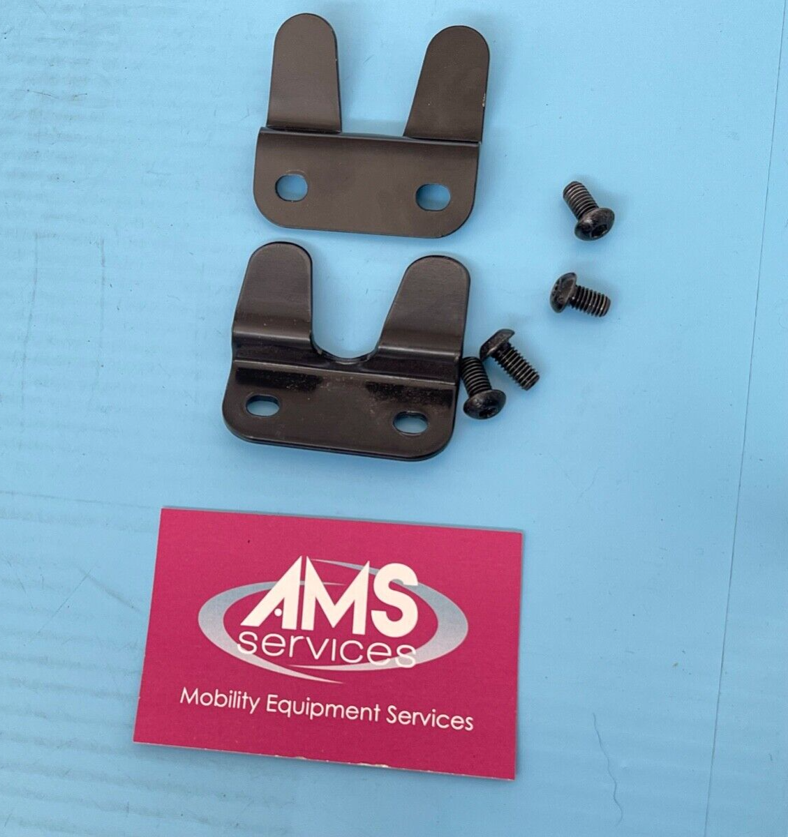 Eden Roadmaster Plus 8mph Mobility Scooter Front Basket Mounting Brackets, Parts AMS