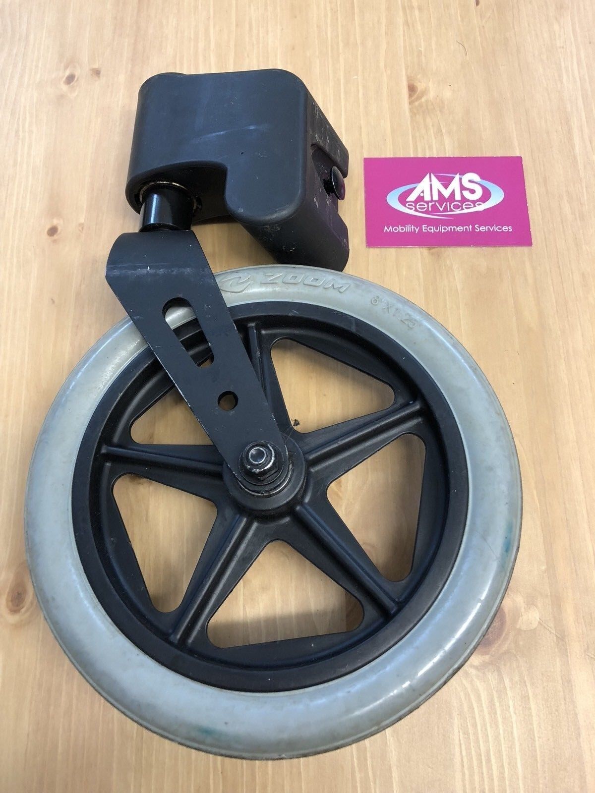 Sunrise Breezy RelaX2 Wheelchair Complete Right Front Wheel Spares / Parts AMS