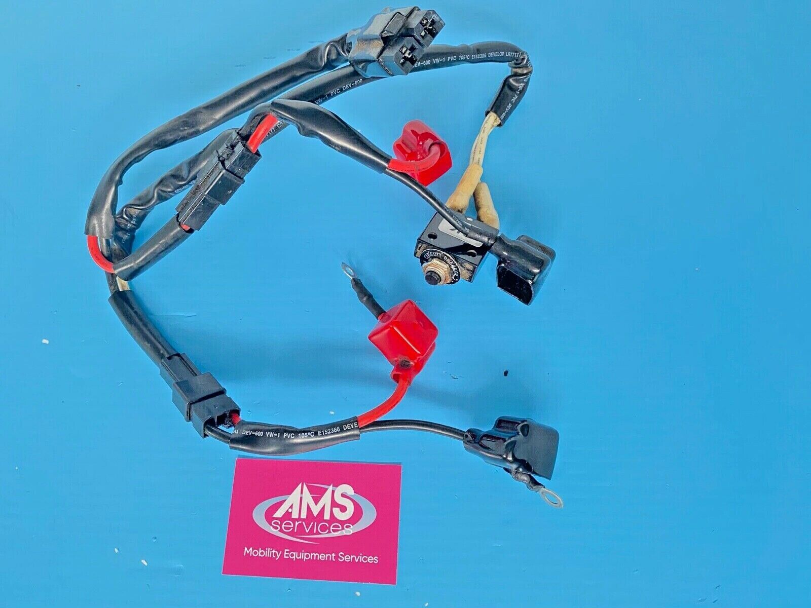 TGA Mobility Scooter Battery Leads Controller Power Lead Thermal