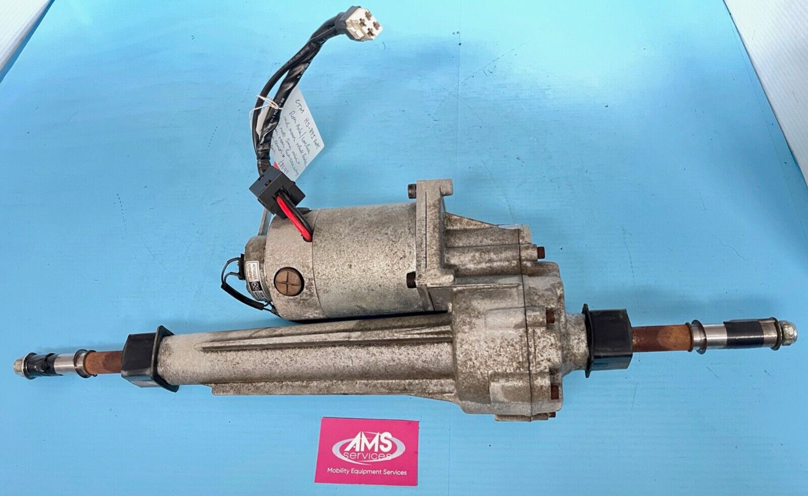 CTM 8mph Mobility Scooter HS895 Rear Axle, Gearbox & Park Brake Parts AMS