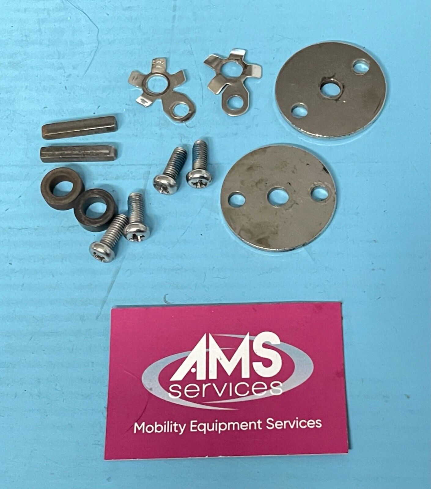 Shoprider Valencia 4mph Mobility Scooter Rear Axle Components, Woodruff