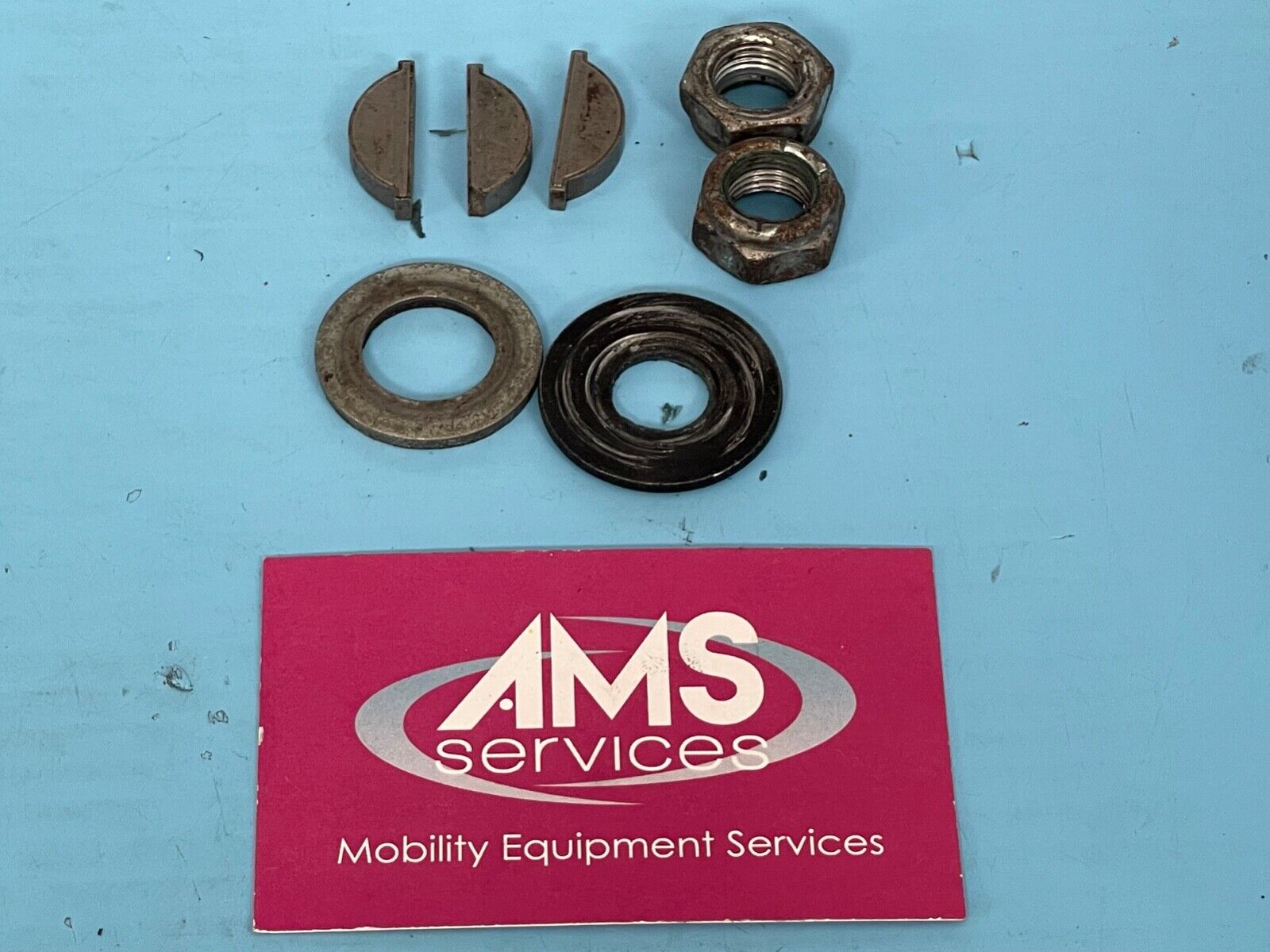 Pride Colt Deluxe 2.0 6.25mph Mobility Scooter Rear Axle Nuts