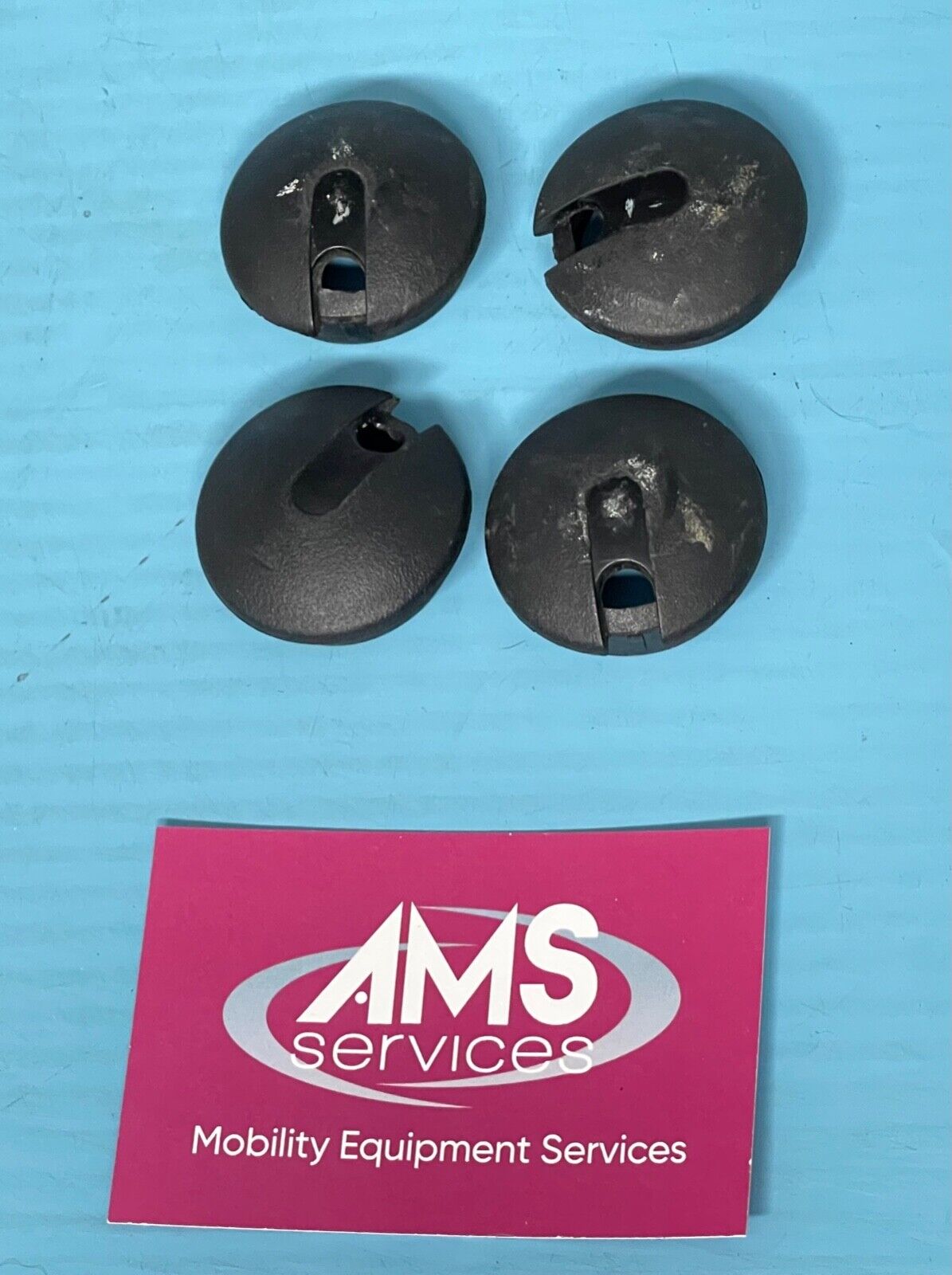 One Rehab Liberty Vogue Mobility Scooter Set of 4 Wheel Hub Caps