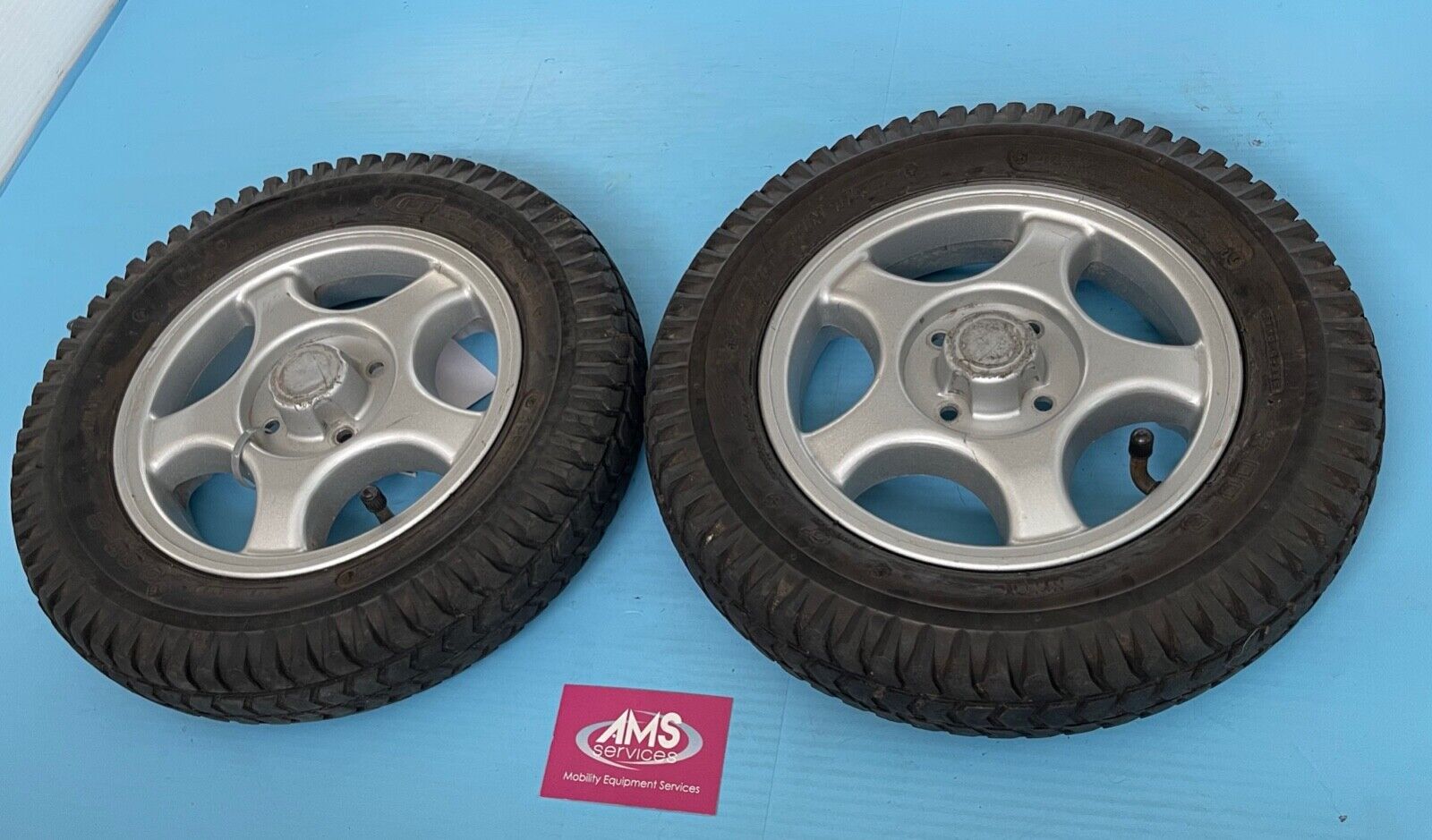 Monarch Mantis & Tzora Titan Mobility Scooter Rear Wheels & Tubed Tyres