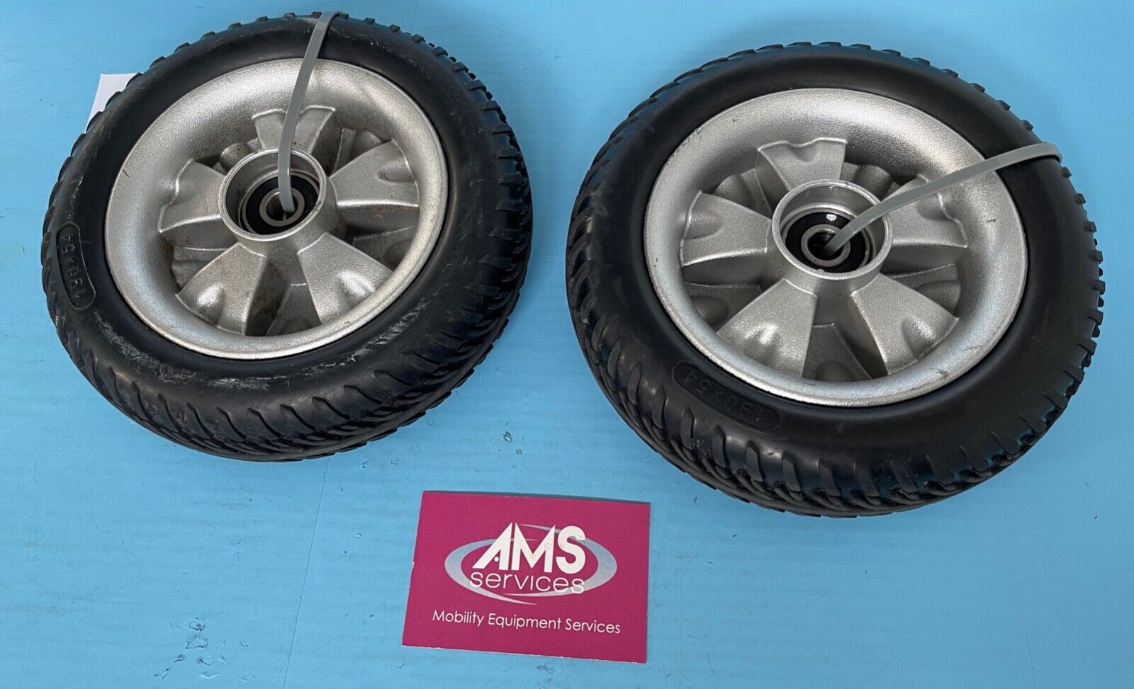 One Rehab Liberty Vogue Mobility Scooter Front Wheels & Solid Tyres