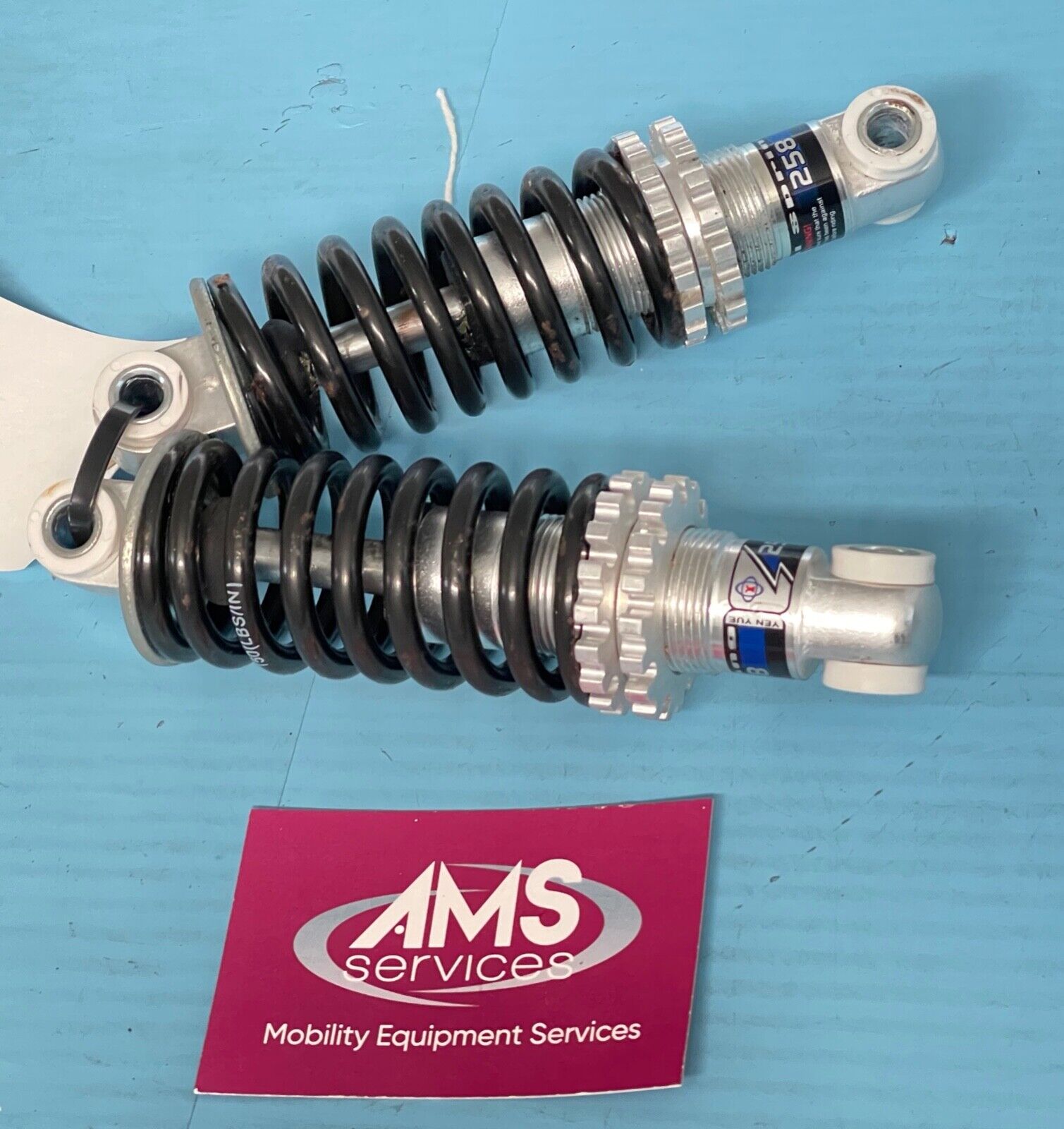 Shoprider Sterling Elite XS 8mph Mobility Scooter Rear Shocks / Springs