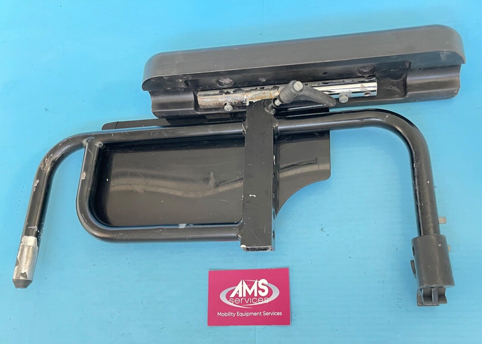 Invacare Variance Wheelchair 16in Right Armrest & Arm Pad Parts AMS