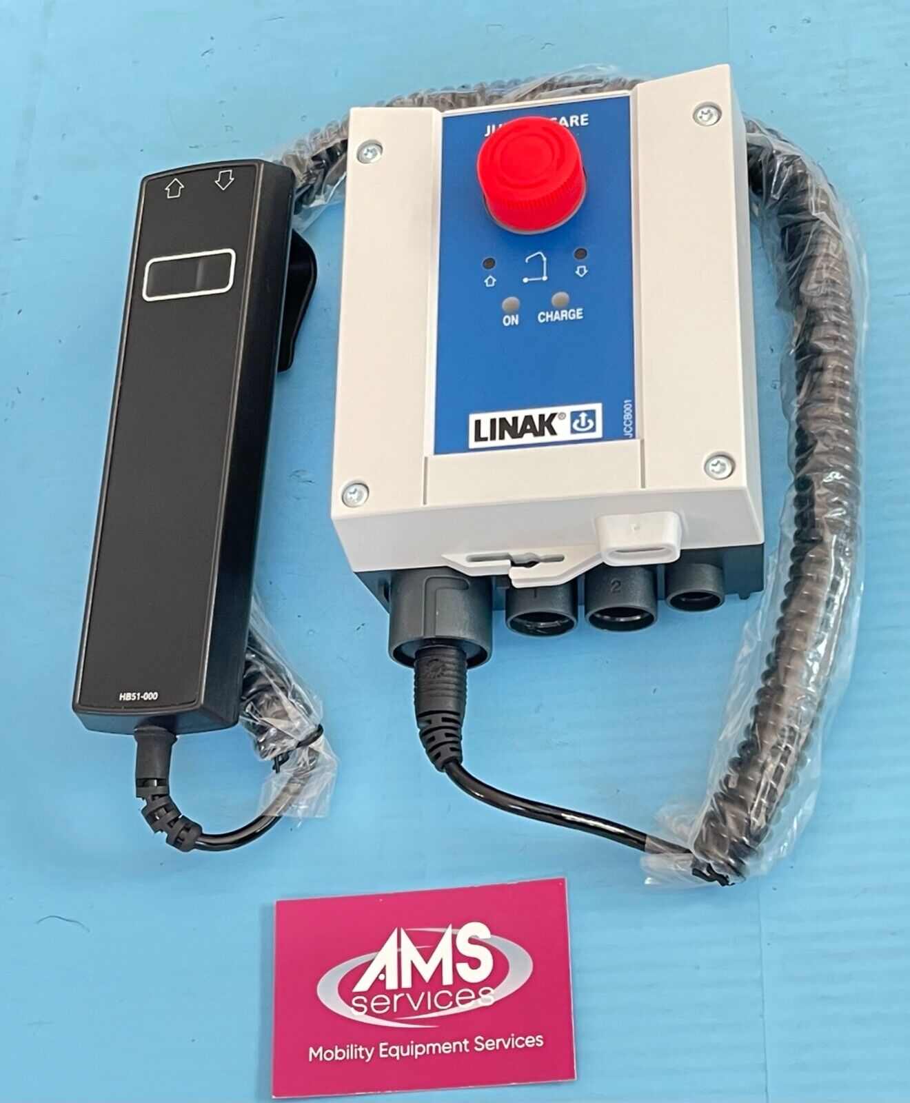 Oxford Hoist Linak JCCB001 Single Port Hoist Control Box & Matching 4F