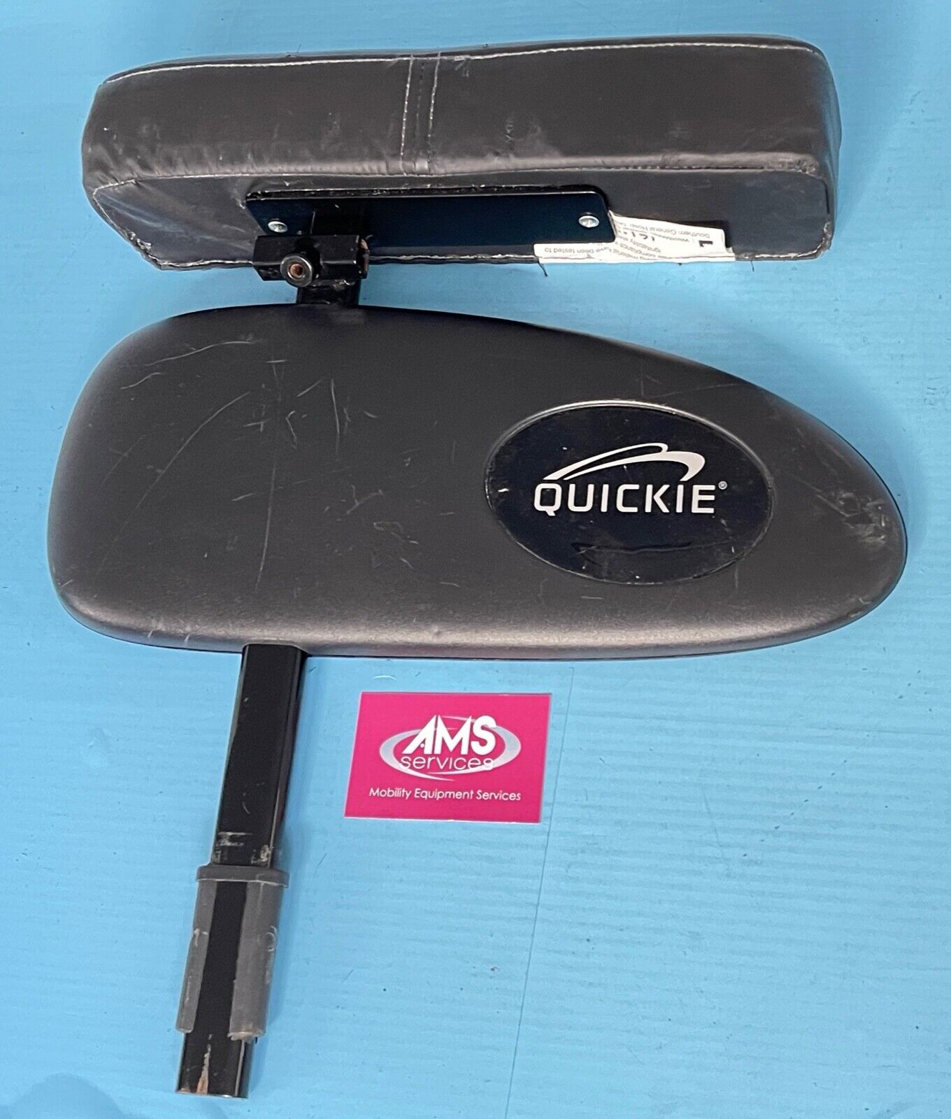 Quickie Tango Electric Wheelchair Complete Right Armrest Arm Pad
